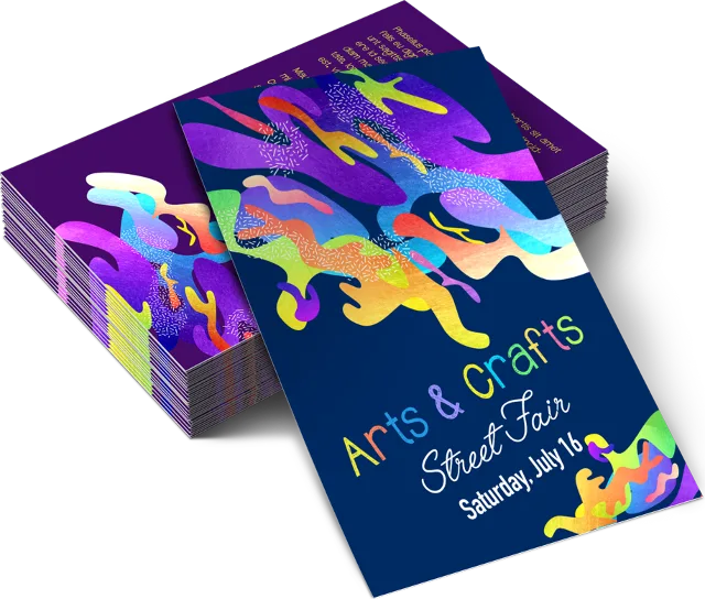 Printed invitations